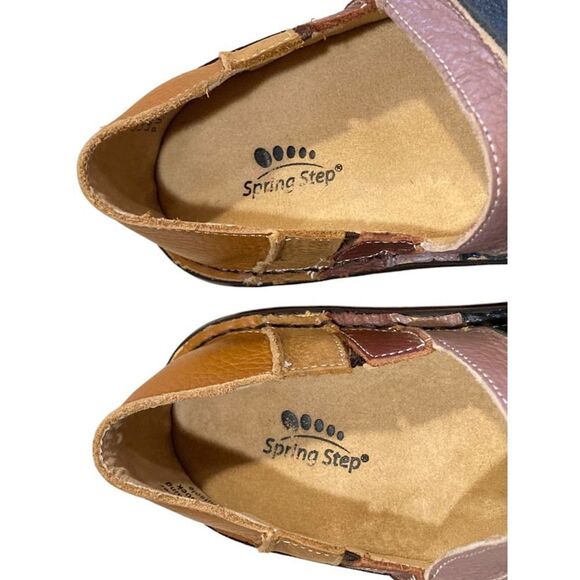 Spring Step Firefly Mary Jane Flat Clog leather size EU40 US 9  or US 8.5 - Picture 11 of 15
